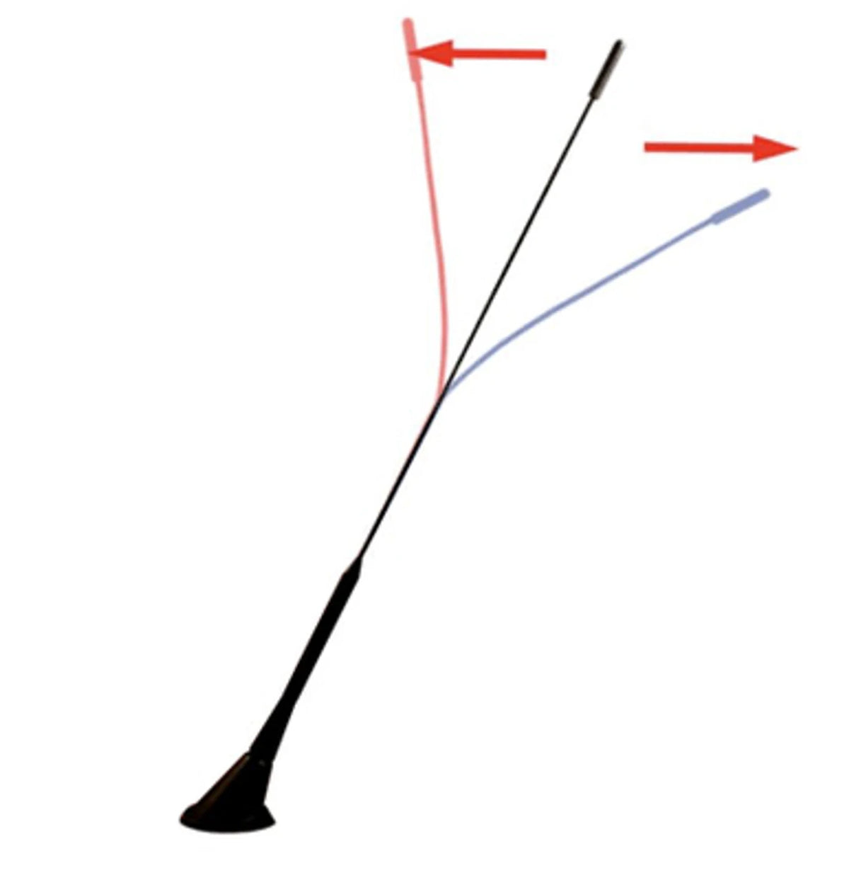 STI-CO Covert OEM Style Antenna Ford Dual Band