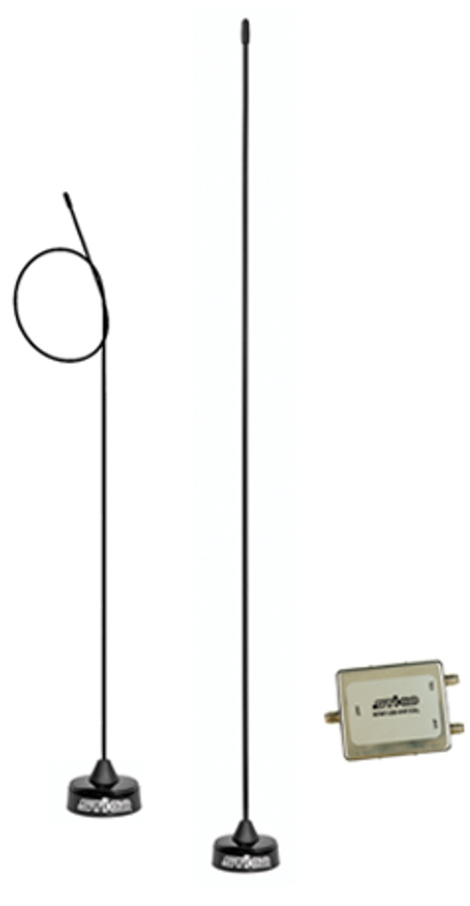 STI-CO Flexi-Whip Dual Band Dual Port