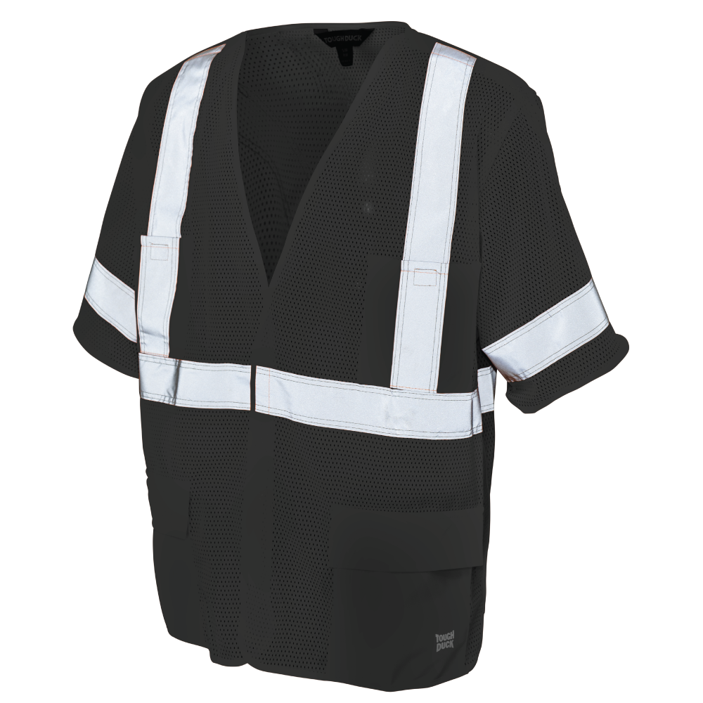 Tough Duck SV07 Mesh Safety Vest With Sleeves