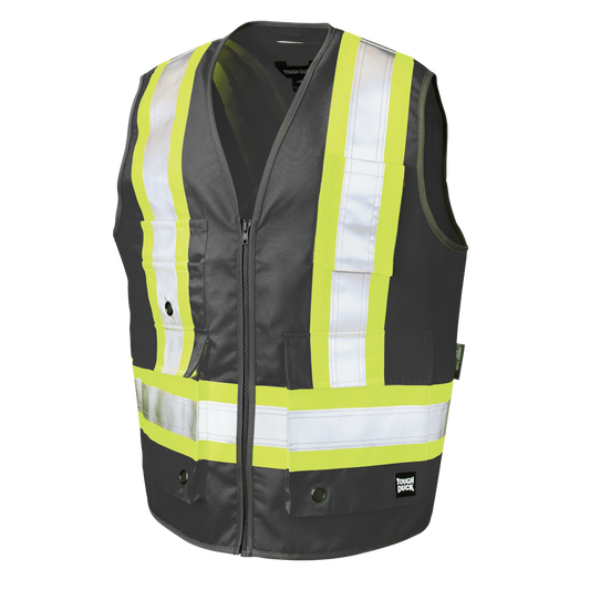 Tough Duck SV12 Poly Twill Deluxe Safety Vest