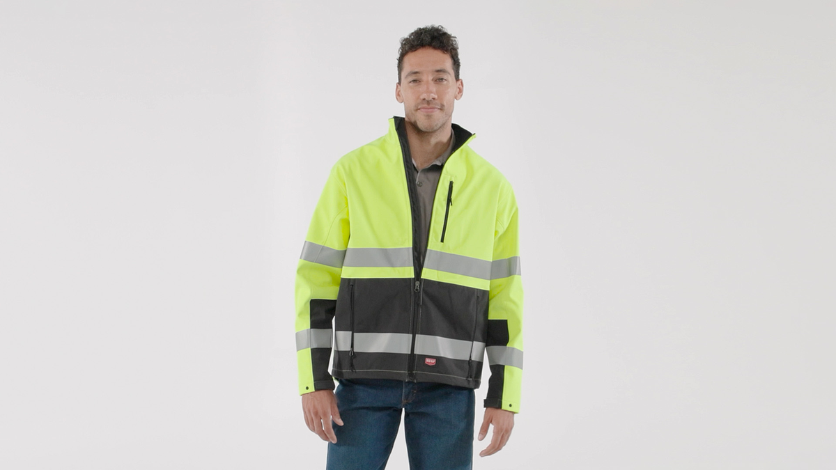 JY34YB Hi-Vis Soft Shell Jacket