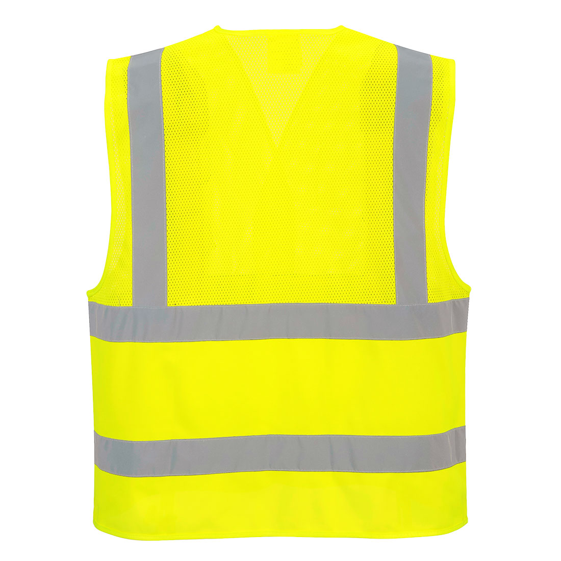Portwest UC494 Hi-Vis Mesh Vest - Yellow, back