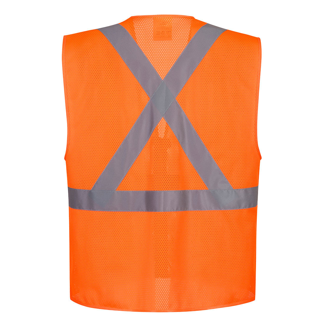 Portwest US370 Atlanta Hi-Vis X Back Executive Vest - Orange, back