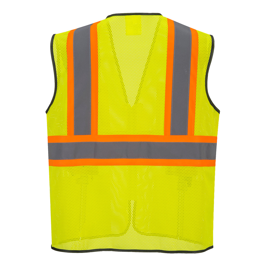 Portwest US381 Frisco Hi-Vis Mesh Executive Vest - Yellow, back