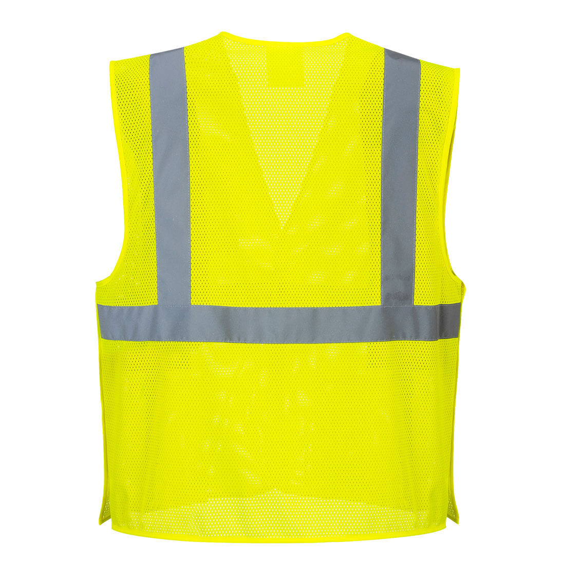 Portwest US384 Economy Mesh Breakaway Vest - Yellow, back