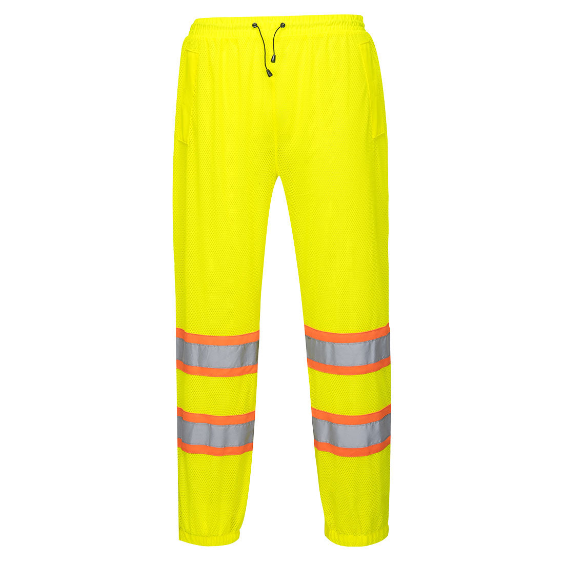 Portwest US386 Hi-Vis Mesh OverPants - Yellow, front