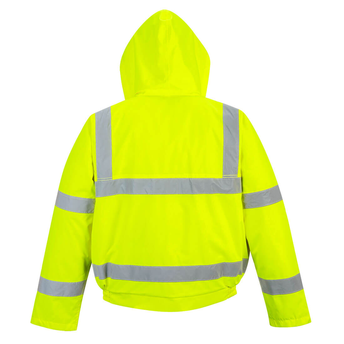 Portwest US463 Hi-Vis Winter Bomber Jacket - Yellow, back