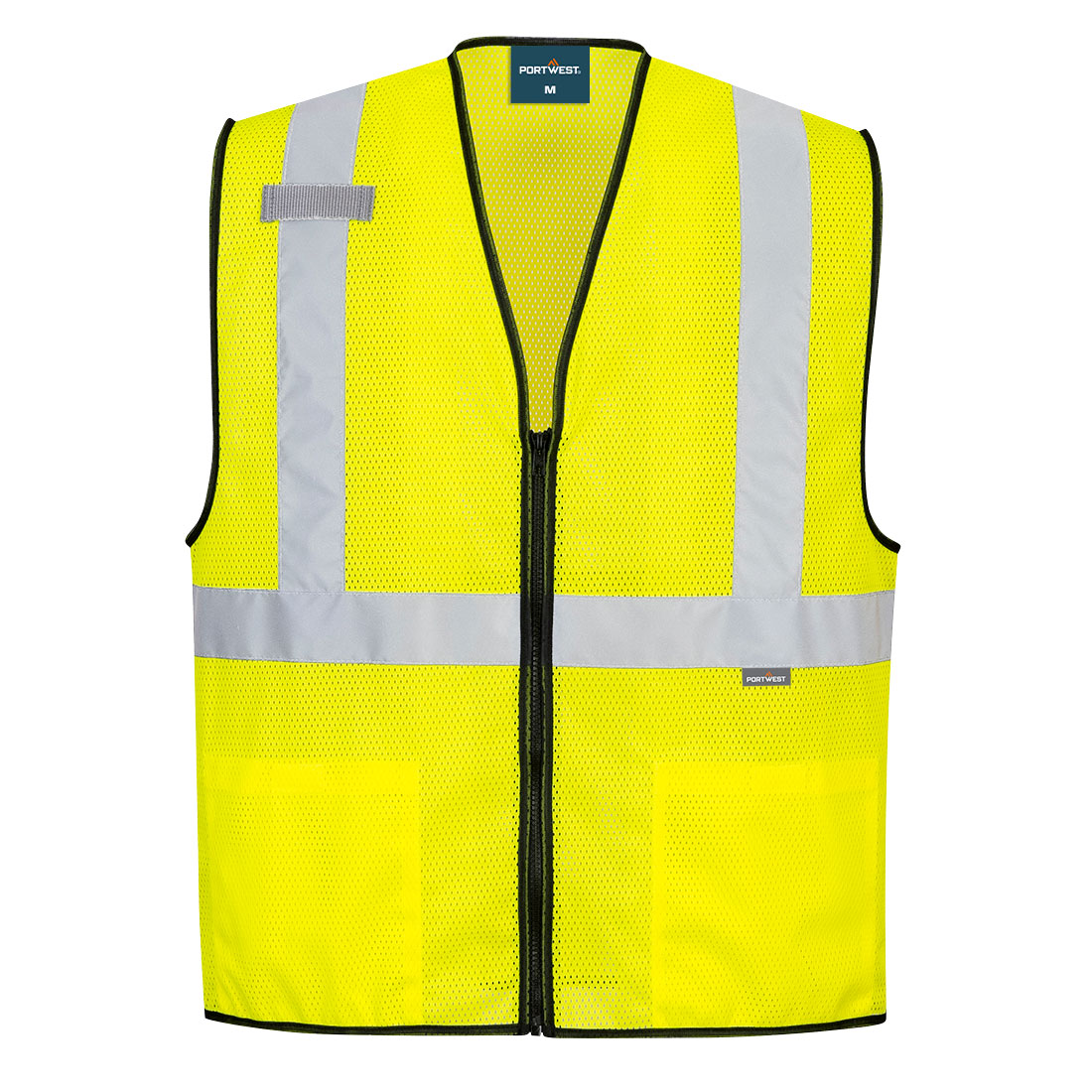 Portwest US580 Alabama Mesh Vest - Yellow, front