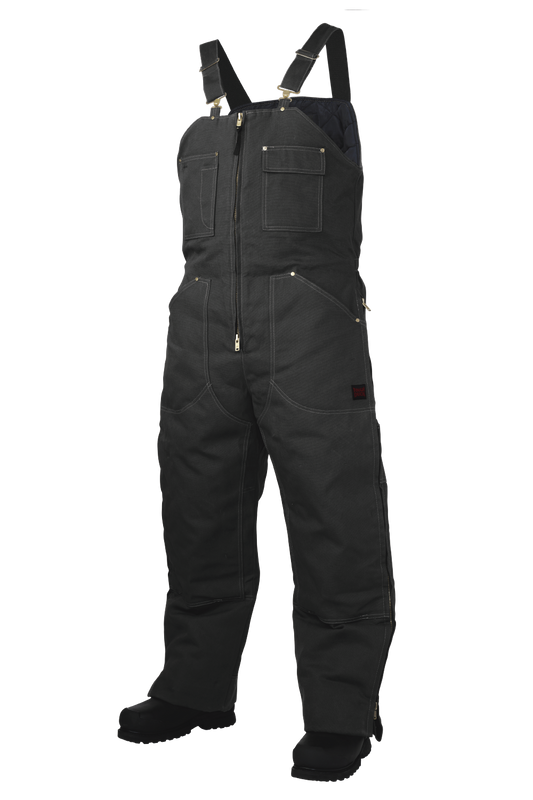 Tough Duck WB03 Insulated Duck Bib Overall - Black front