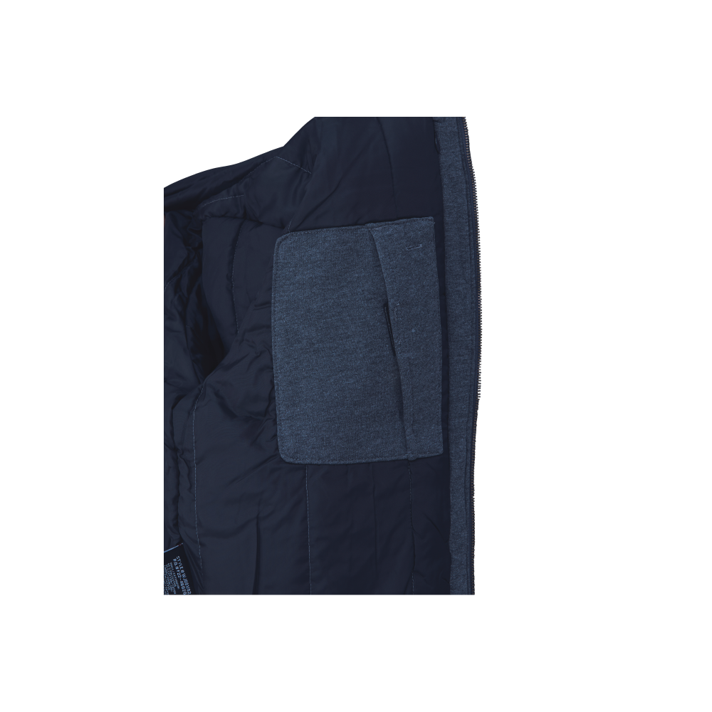 Tough Duck WJ08 Zip-Front Insulated Hoodie - Navy
