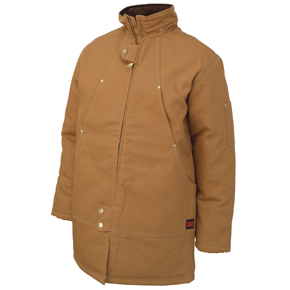 Tough Duck WJ18 Duck Abraham Hydro Parka - Brown
