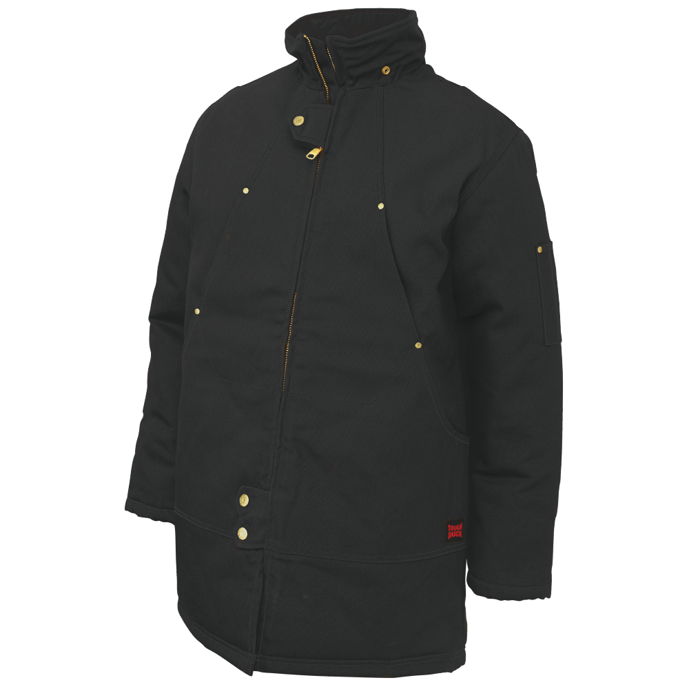 Tough Duck WJ18 Hydro Parka - Black detail