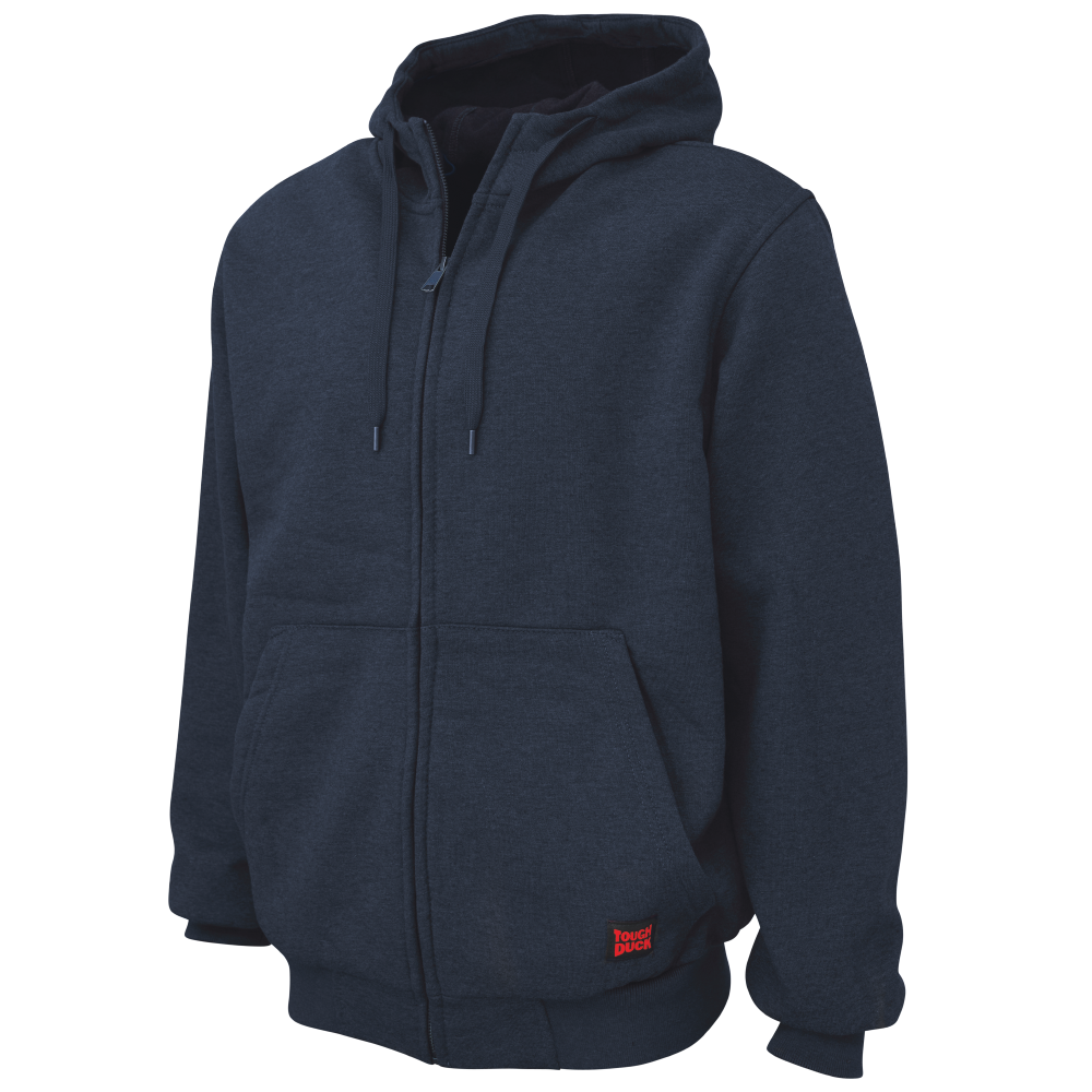 Tough Duck WJ21 Zip-Front Hoodie - Navy