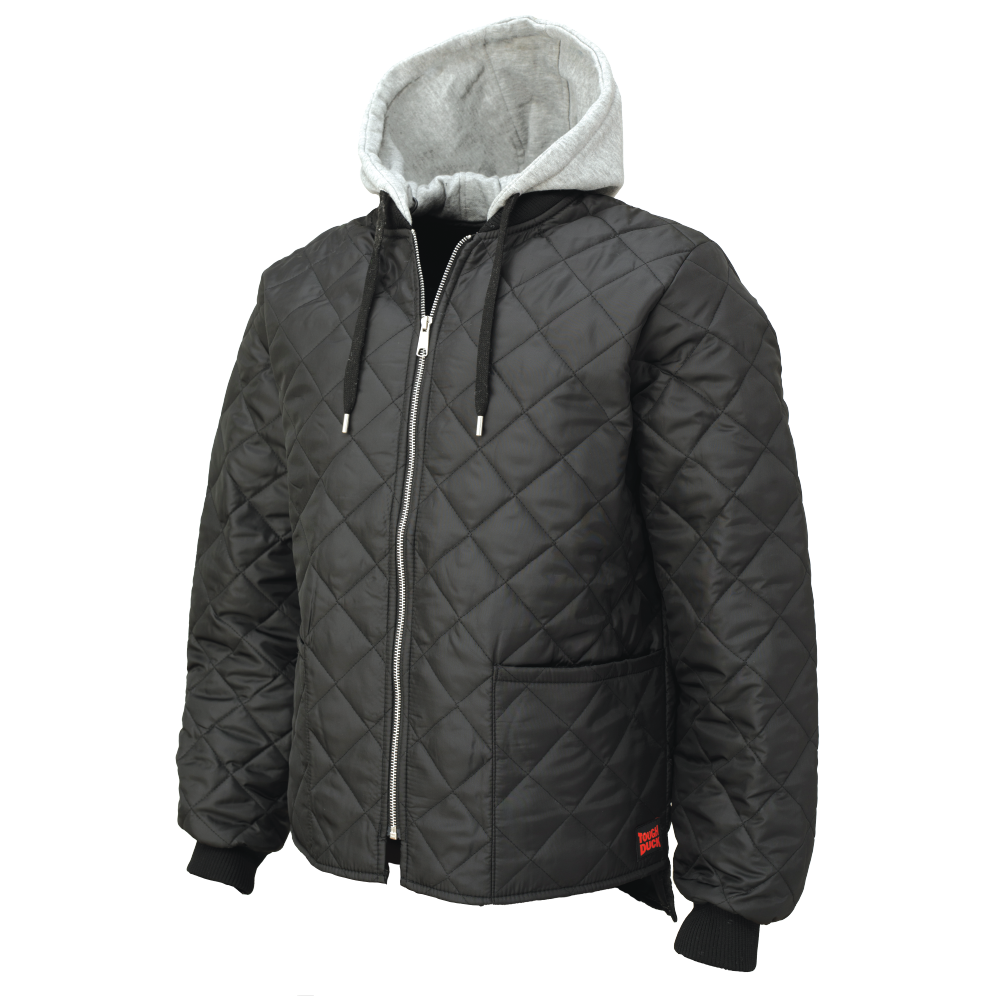 Tough Duck WJ26 Quilted Hooded Freezer Jacket