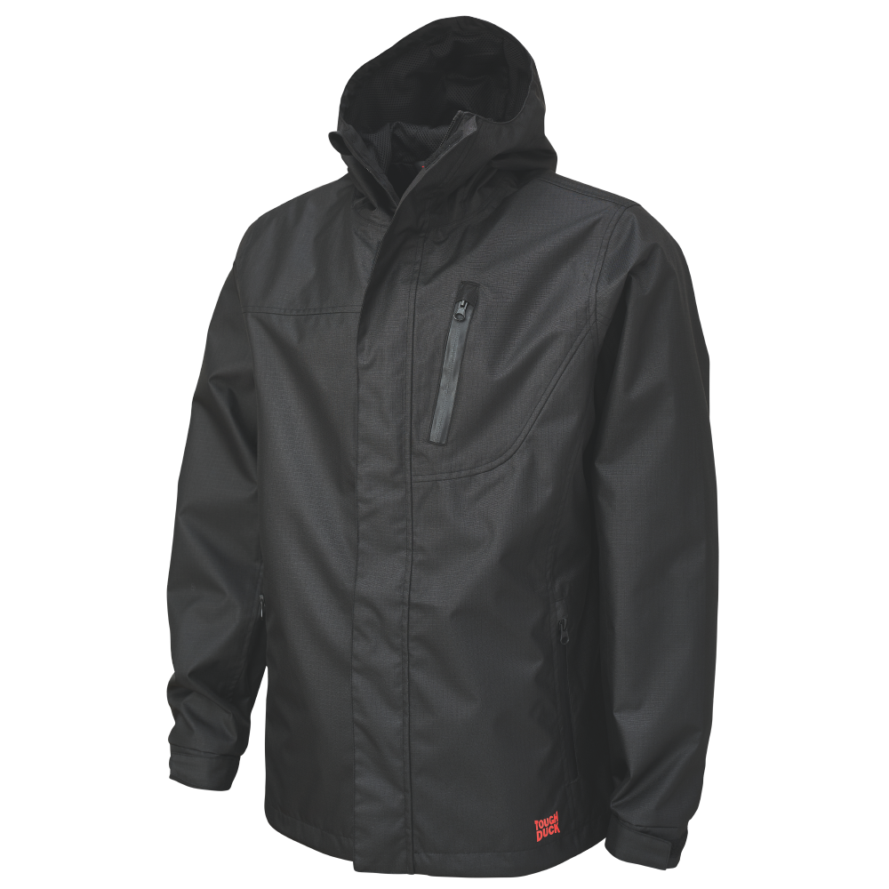 Tough Duck WJ37 Waterproof Breathable Ripstop Rain Jacket
