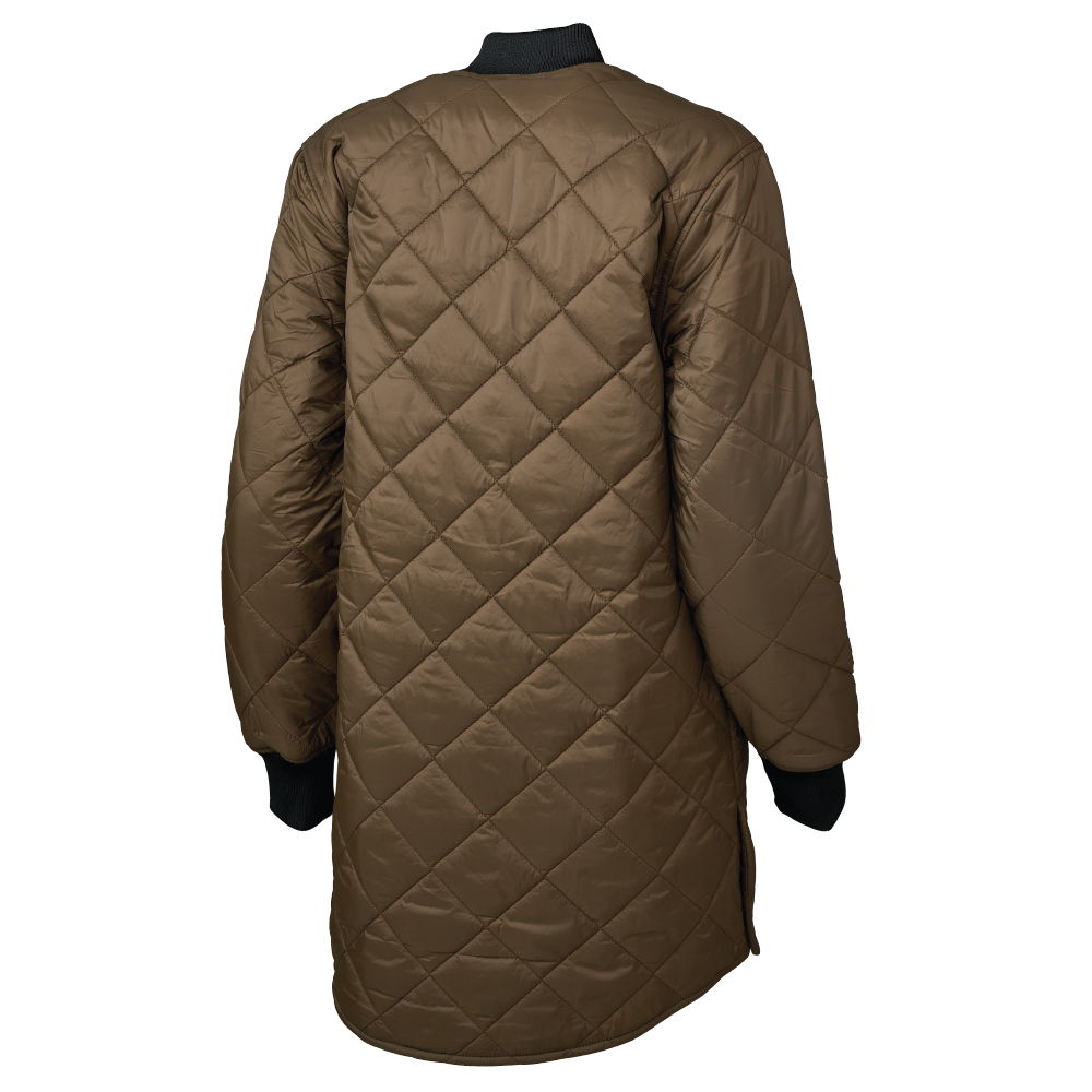 Tough Duck WJ47 Women's PrimaLoft Long Freezer Jacket - Timber