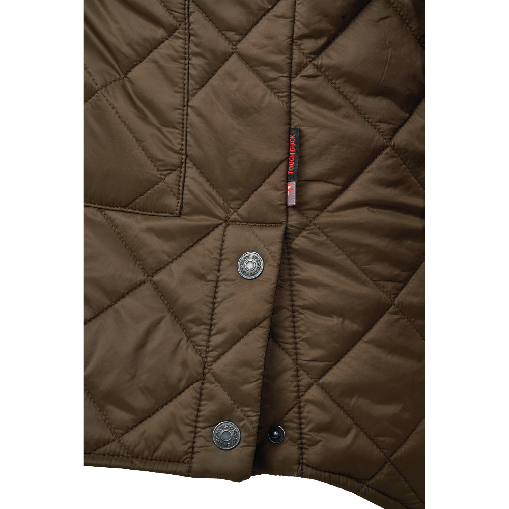 Tough Duck WJ47 Women's PrimaLoft Long Freezer Jacket - Timber