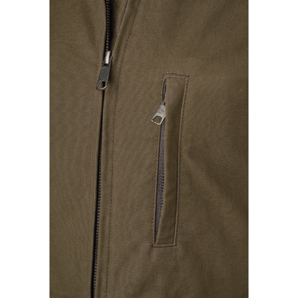 Tough Duck WJ48 Women's Lined Duck Parka With Convertible Hood - Oak