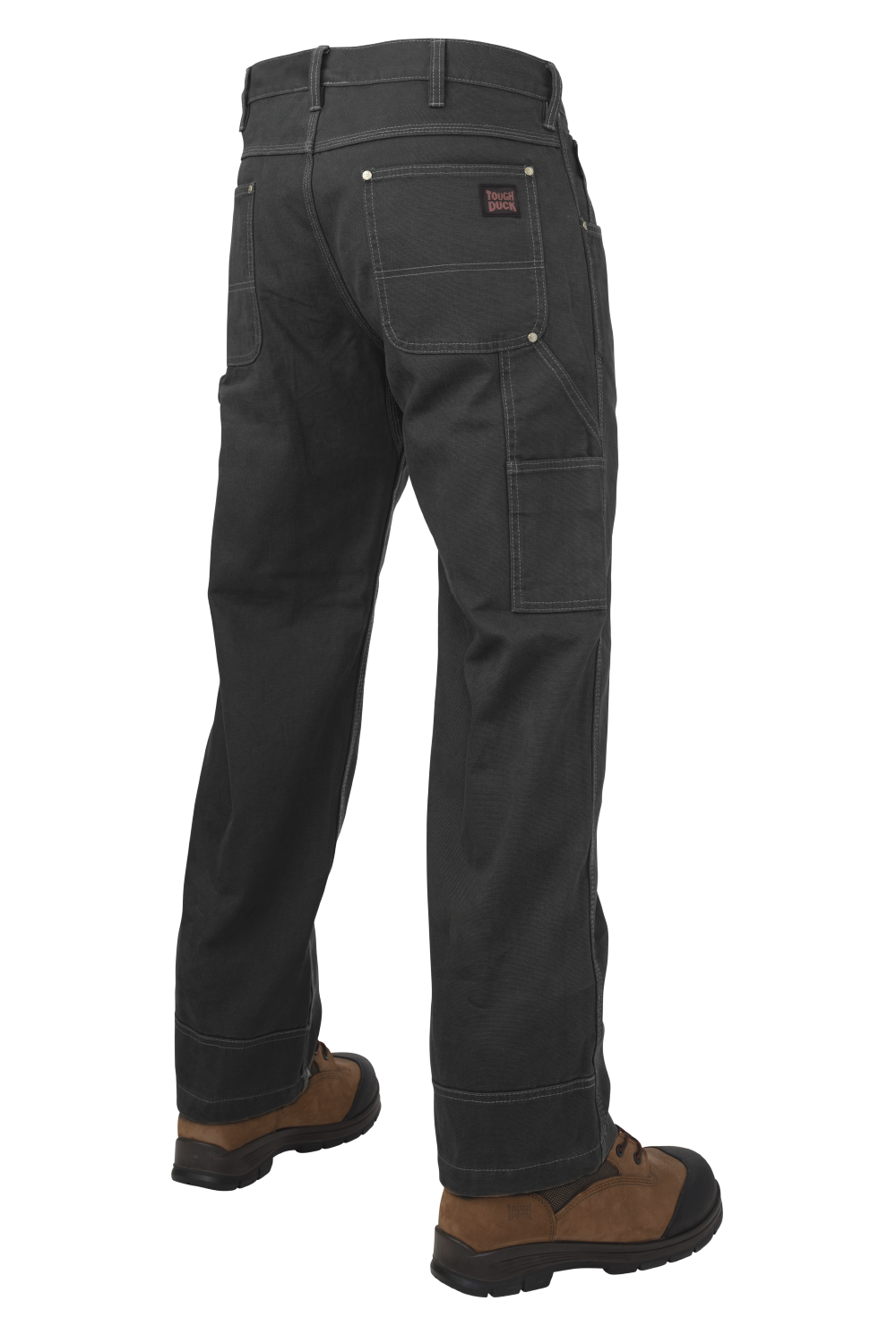 Tough Duck WP02 Washed Duck Pant - Black back