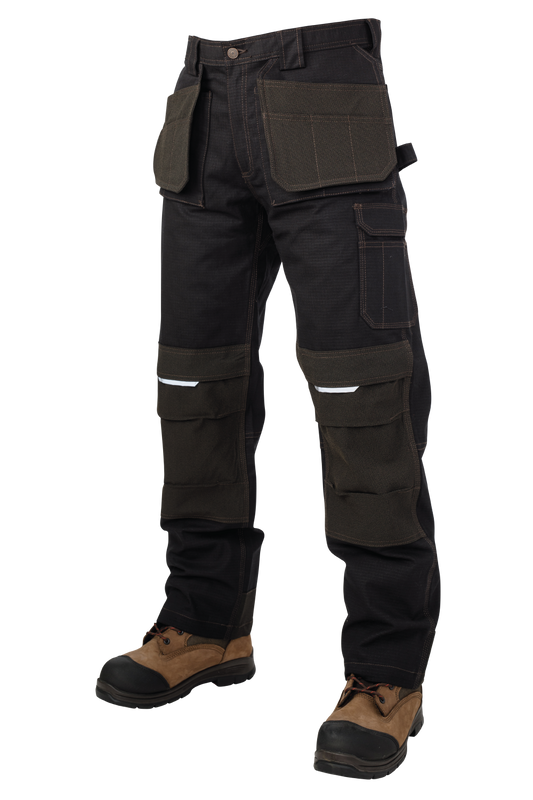 Tough Duck WP07 Relaxed-Fit Tough Flex Ripstop Contractor Pant