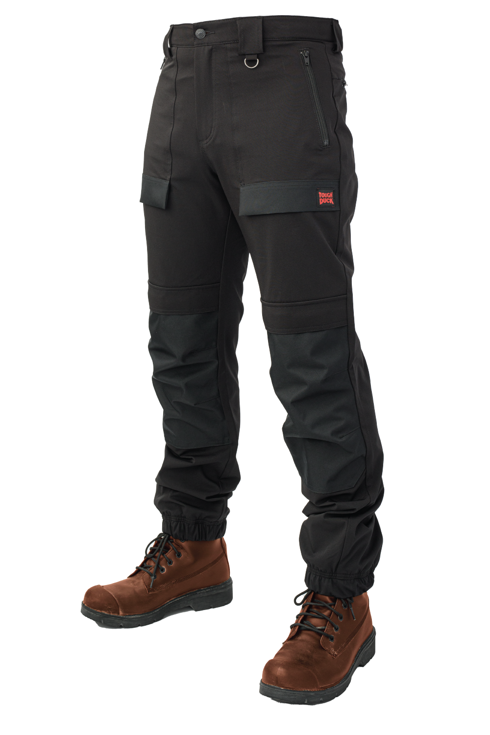 Tough Duck WP14 Tough Flex Jogger - Black front