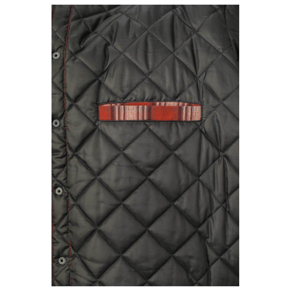 Tough Duck WS05 Quilt-Lined Flannel Shirt - Red/Ecru Plaid