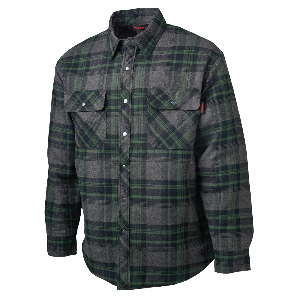 Tough Duck WS05 Quilt-Lined Flannel Shirt