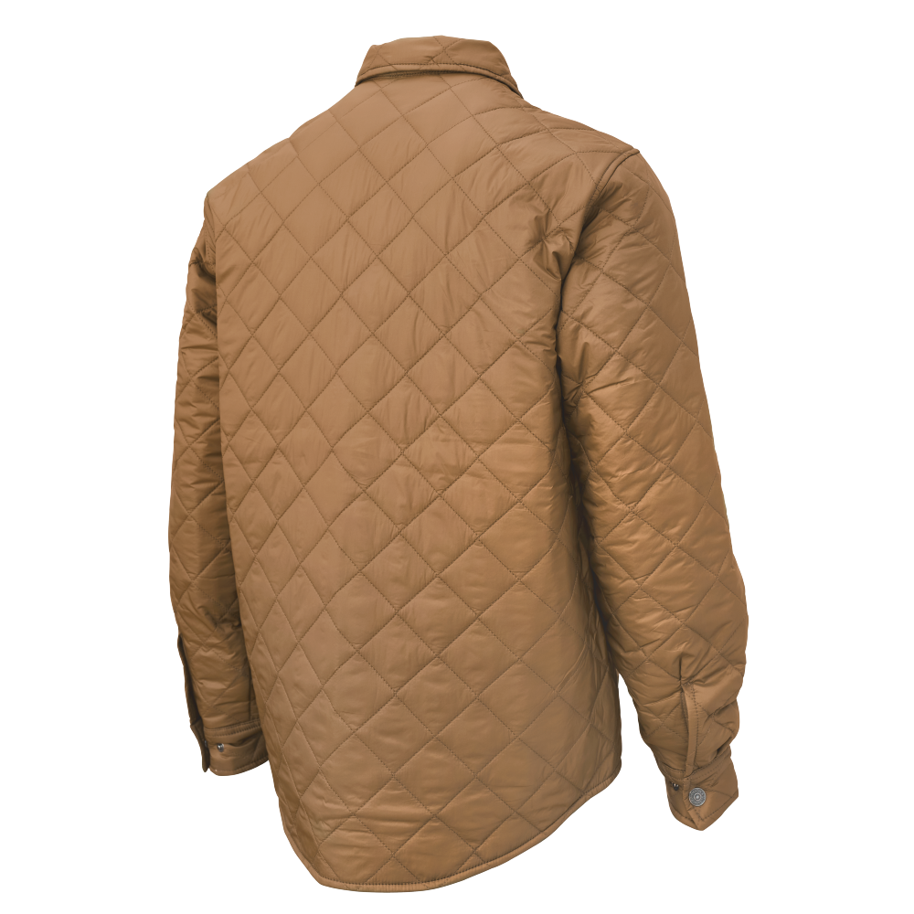 Tough Duck WS14 Freezer Shirt with PrimaLoft Insulation - Brown