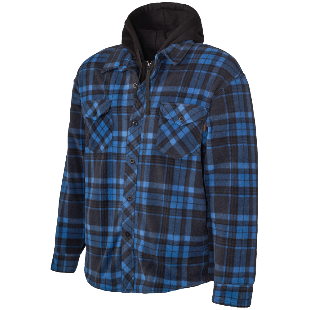 Tough Duck WS16 Sherpa-Lined Fleece Jac-Shirt