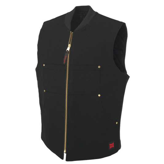 Tough Duck WV04 Duck Moto Vest - Black front