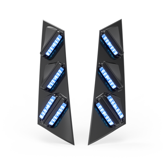 Code 3 Citadel Pillar D-pillar warning light system