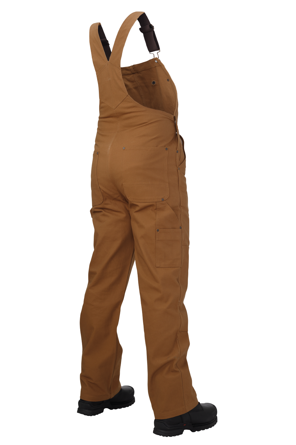Tough Duck i198 Duck Unlined Bib Overall - Brown