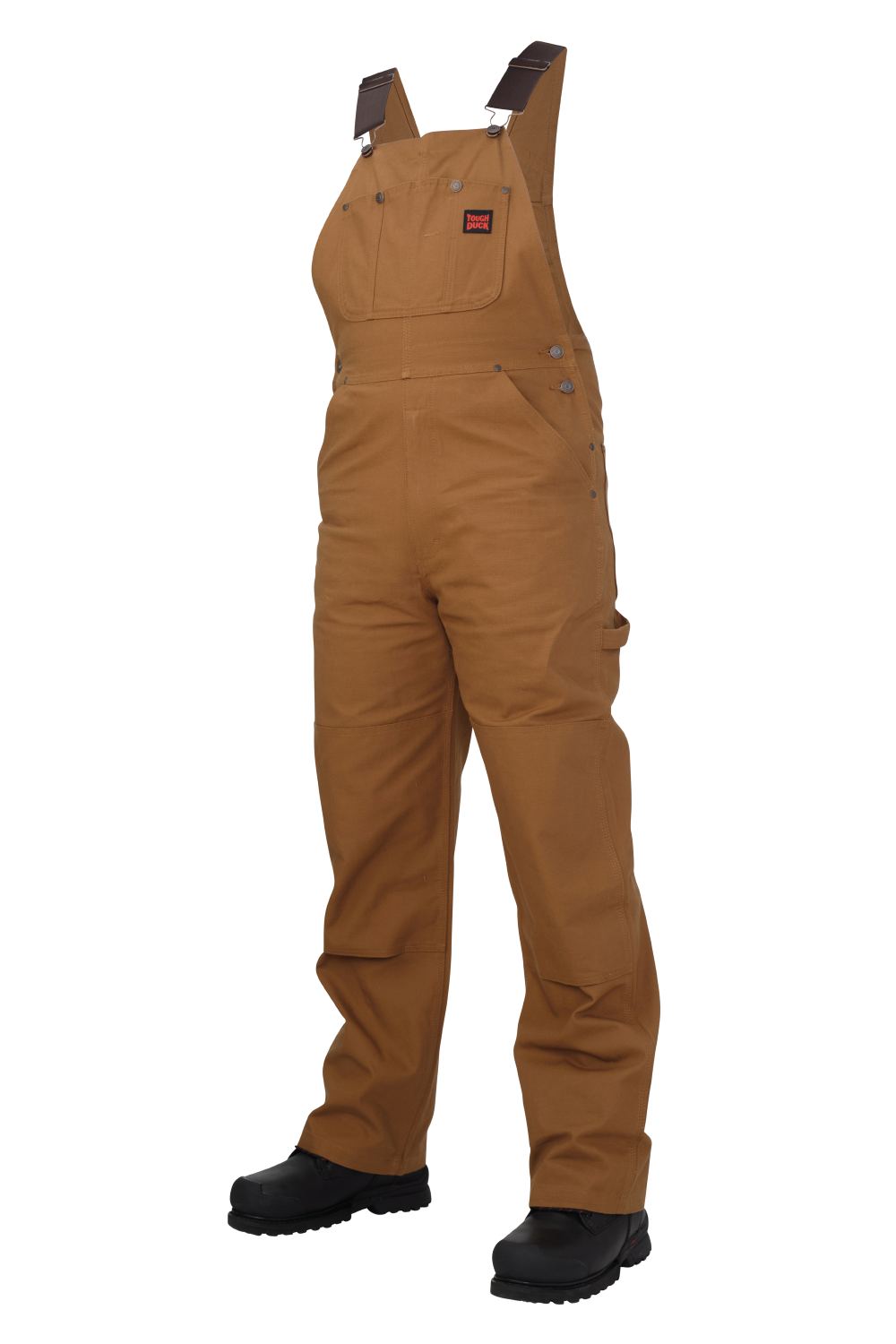 Tough Duck i198 Duck Unlined Bib Overall - Brown