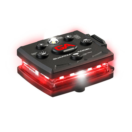 Guardian Angel Micro Series Red/Red wearable safety light