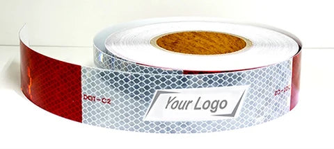 DOT-C2 Conspicuity Tape with Custom Logo