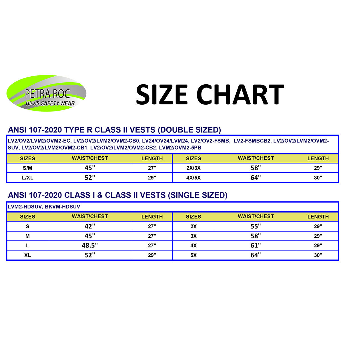 Petra Roc LVM2-5PB ANSI Class 2 Mesh 5-Point Breakaway Safety Vest - Lime