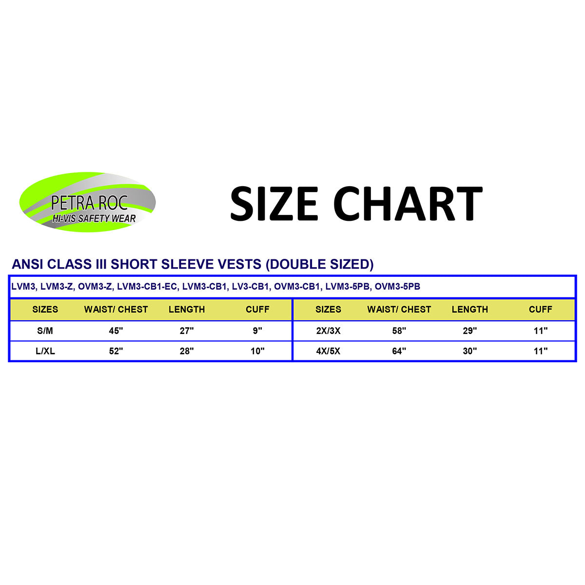 Petra Roc LVM3-CB1 ANSI Class 3 Two-Tone DOT Surveyor Safety Vest, Mesh Deluxe - Lime/Orange
